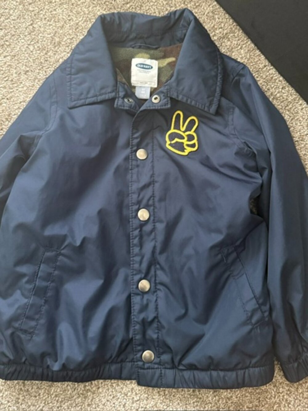 Old navy fleece lined jacket 5T